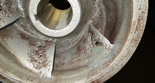 Cavitation in a Pump