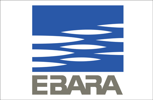 EBARA logo – global leader in pumps, compressors, and advanced engineering solutions.