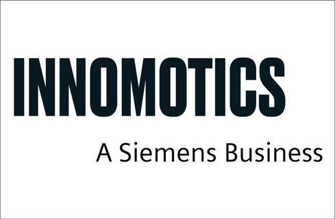 Innomotics logo – innovative solutions for electric motor and drive technology.